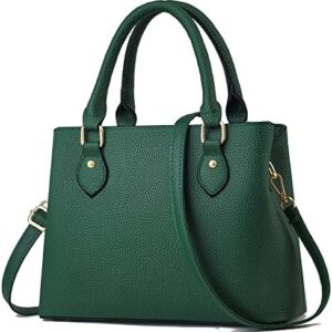 Stylish women's handbag in green – perfect for work and casual use